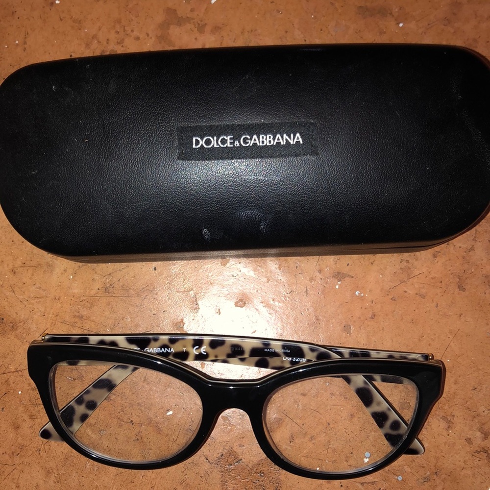Dolce and Gabbana prescription glasses